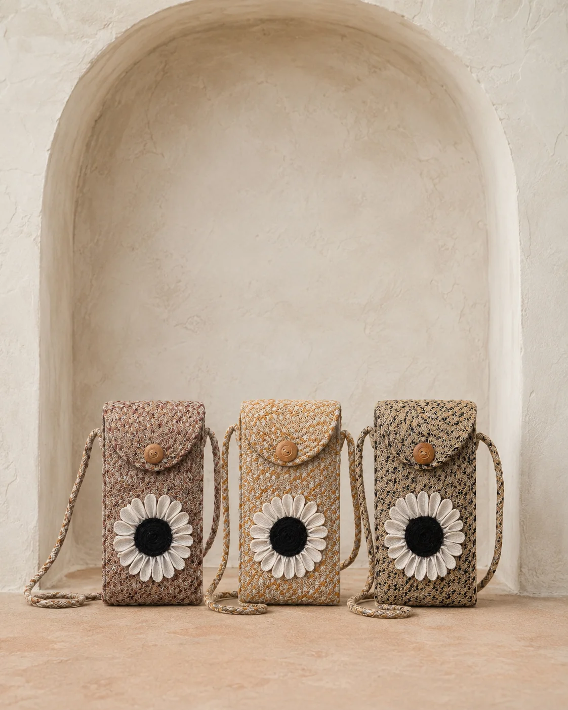 Daisy Phone Pouch by Bunevia