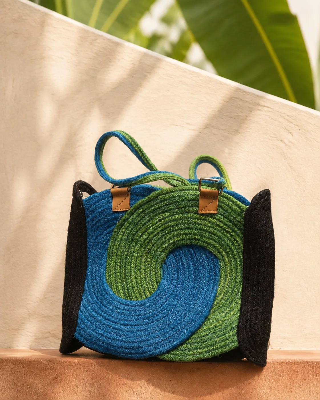 Ocean Swirl Handbag by Bunevia