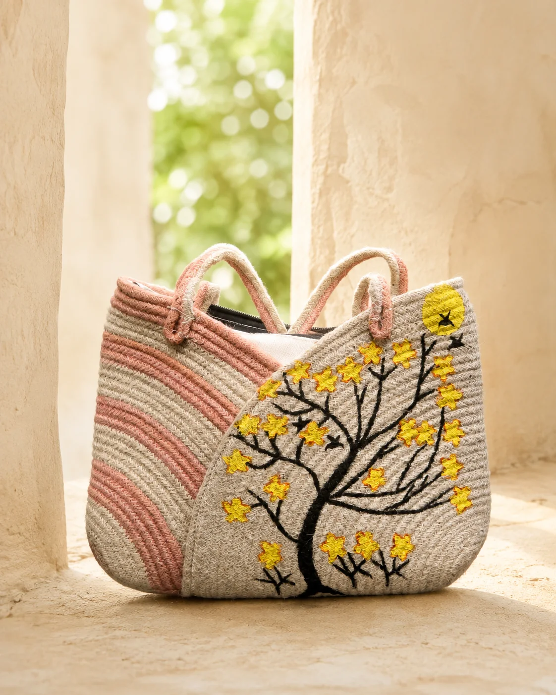 Blush Blossom Tote by Bunevia