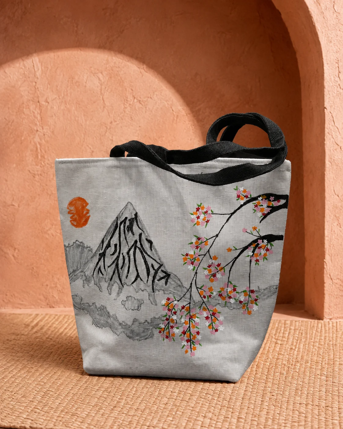 Mountain Blossom Tote by Bunevia
